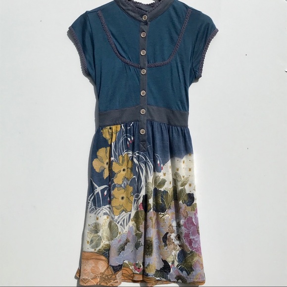 🆕ANTHRO NICK AND MO tie dress - Picture 2 of 6